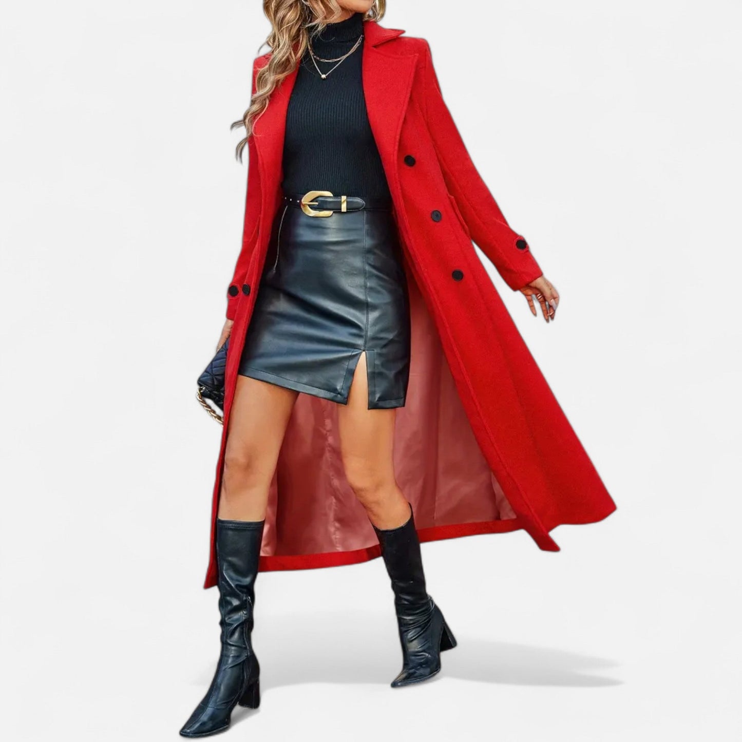 Abrigo Largo de Invierno para Mujer