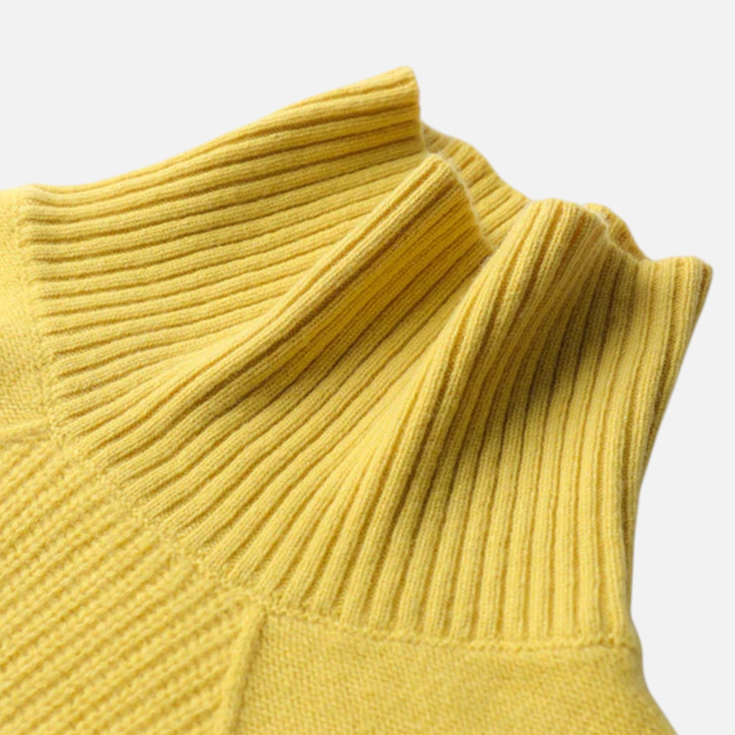 Suéter Mujer Cachemira Cuello Alto Envolvente